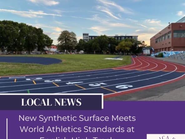 alt tagthe blue and red track was resurfaced in two phases to allow for the warm dry conditions needed acco